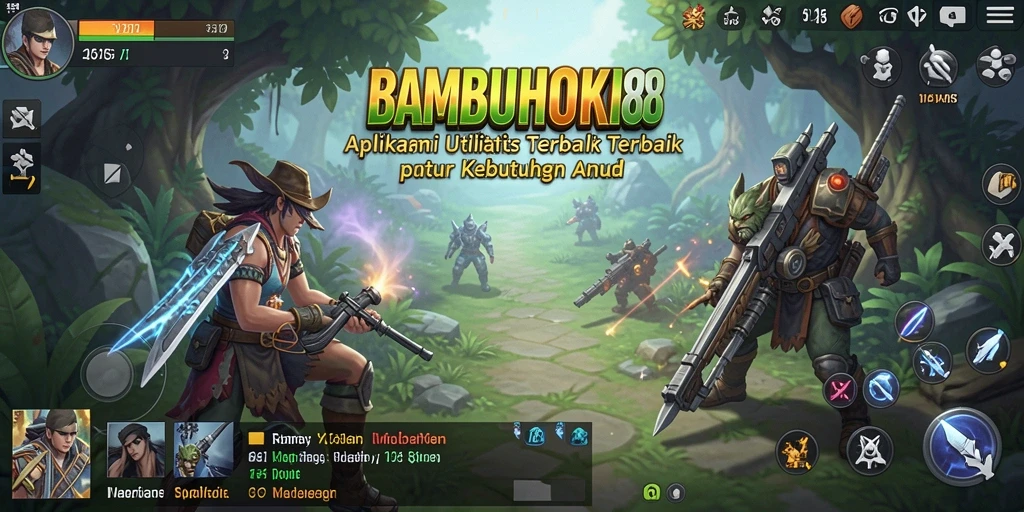 Tampilan antarmuka aplikasi BAMBUHOKI88 yang ramah pengguna.