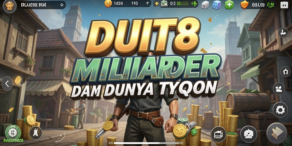 Tampilan gameplay DUIT8 yang menarik dan penuh tantangan Tycoon.