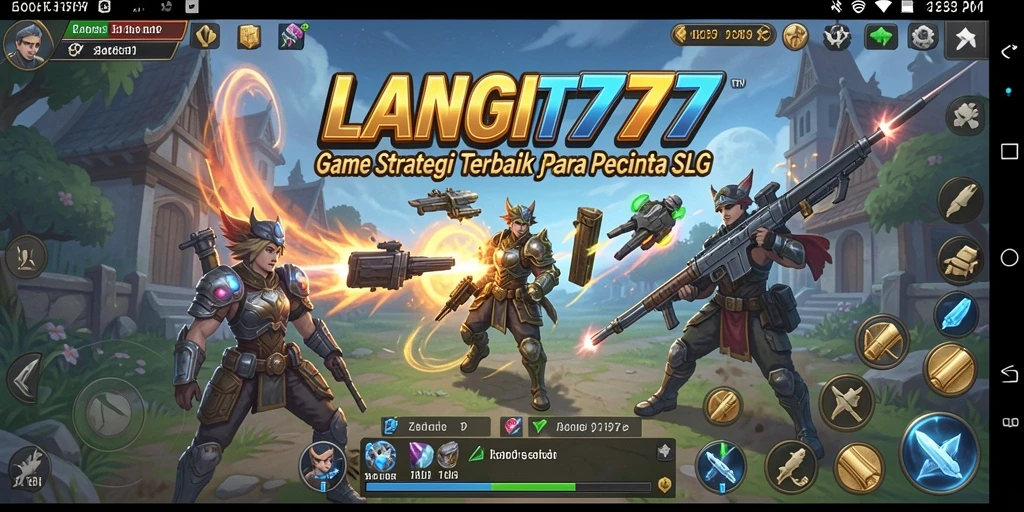 Tangkapan layar LANGIT777 menampilkan pertempuran strategi yang mendebarkan.