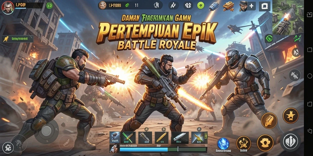 Tampilan gameplay LPO88 yang penuh aksi dan strategi.