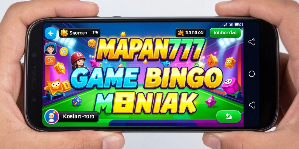 Tampilan gameplay seru dalam MAPAN777 yang menampilkan aksi Bingo.