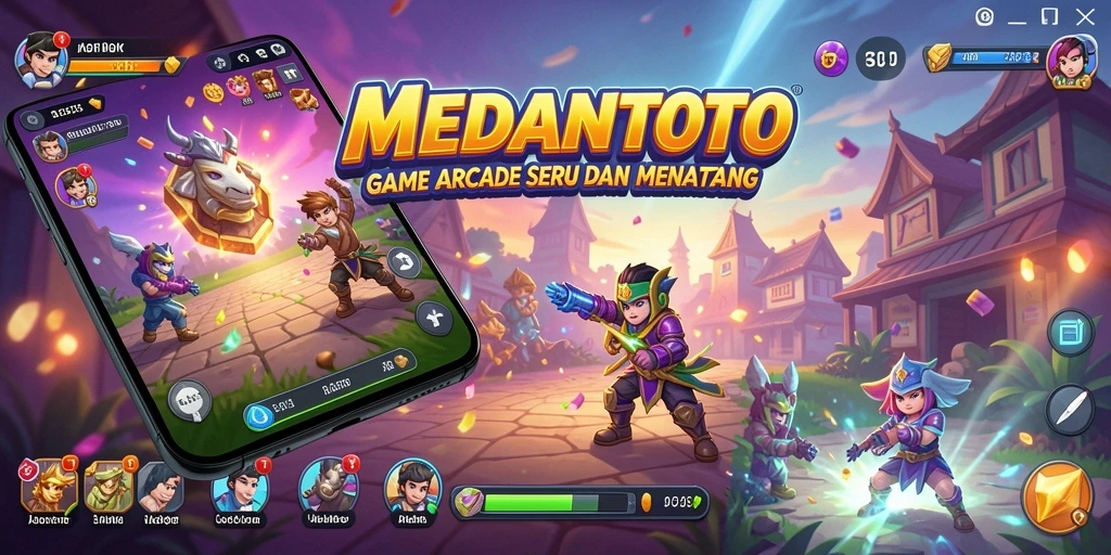 Screenshot gameplay <strong>MEDANTOTO</strong> yang menampilkan aksi seru dan tantangan di level berbeda.