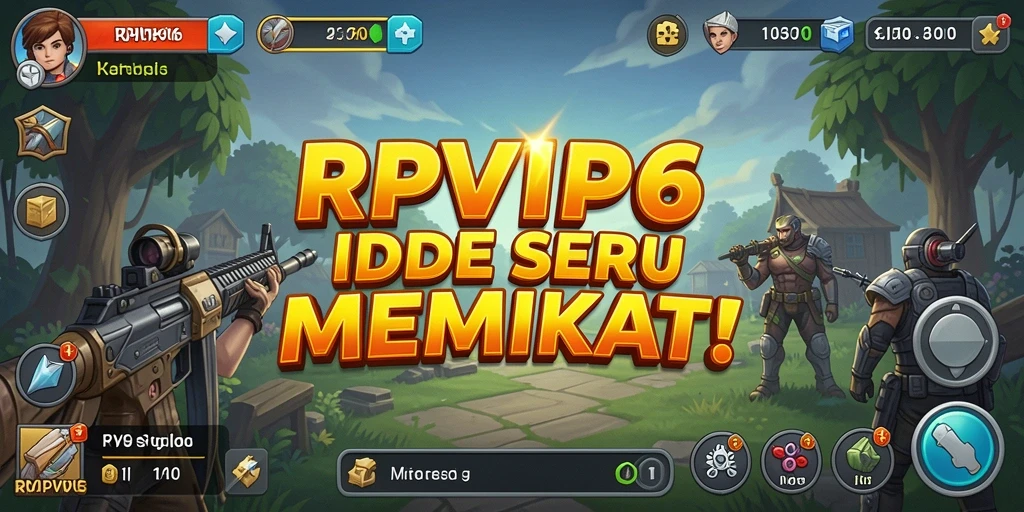 Tampilan gameplay RPVIP6 yang menarik dan mengasyikkan.