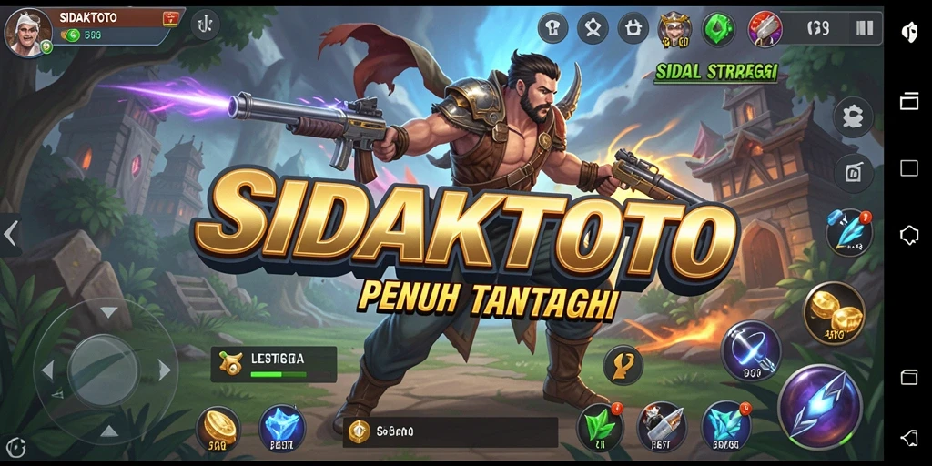 Tampilan gameplay SIDAKTOTO yang mendebarkan dan strategis.