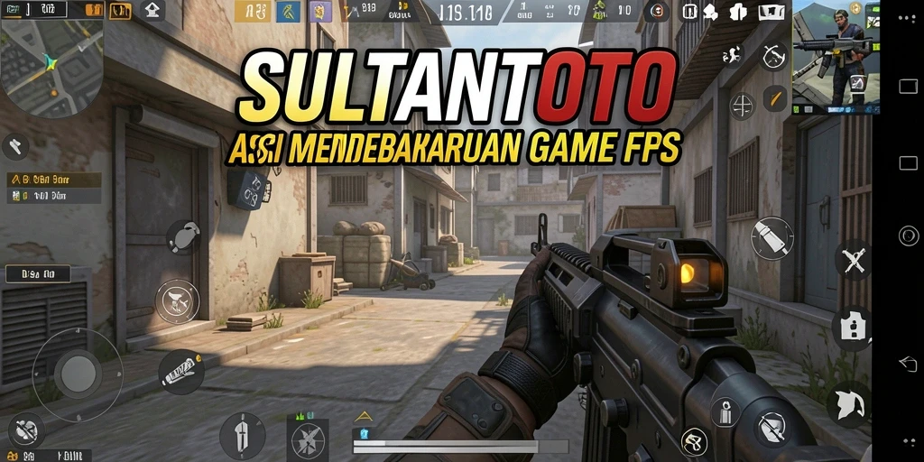 Tampilan gameplay menegangkan dari SULTANTOTO saat pertempuran berlangsung.