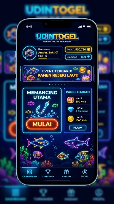 Fitur lengkap pada aplikasi udintogel untuk pengguna.